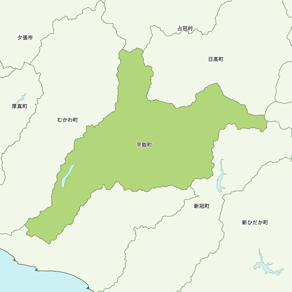 平取町のGoogleMap