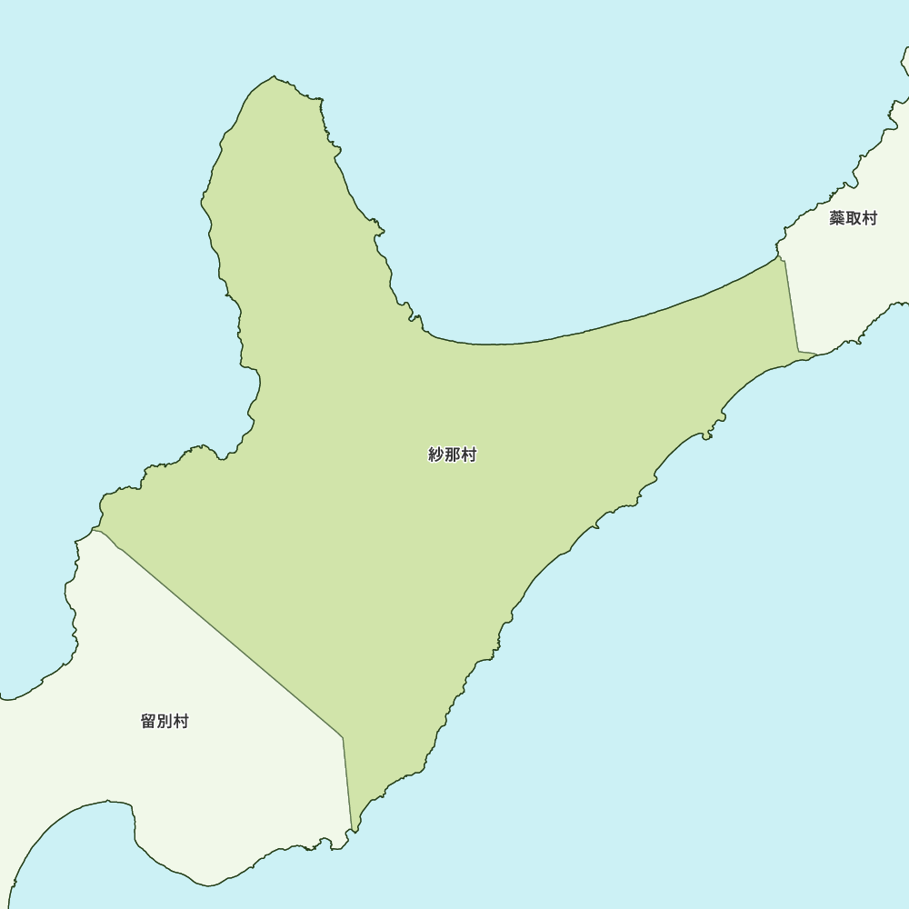 紗那村のGoogleMap