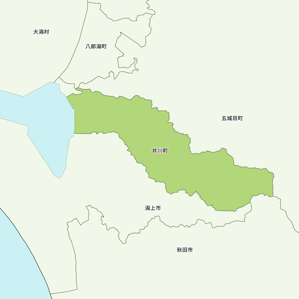 井川町のGoogleMap
