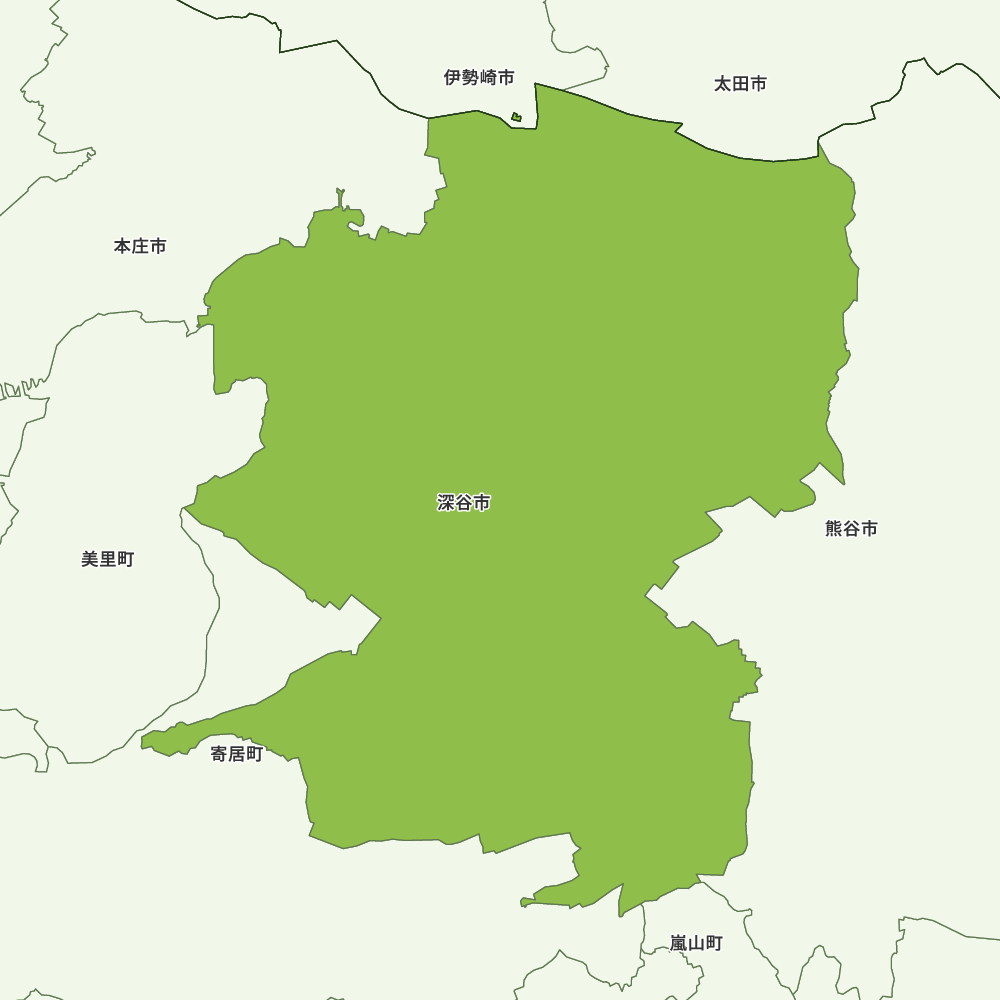 深谷市のGoogleMap