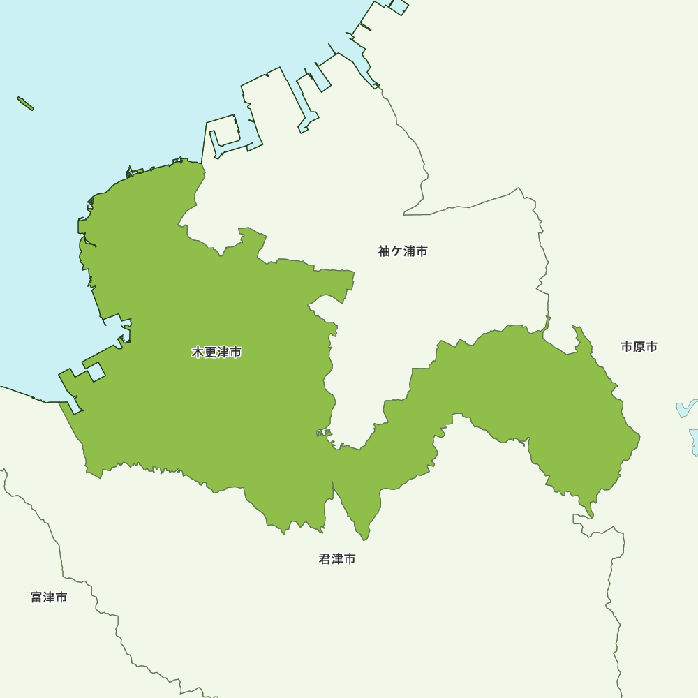 木更津市のGoogleMap
