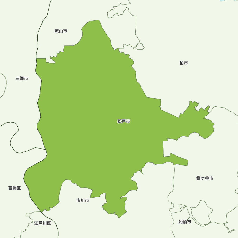 松戸市のGoogleMap