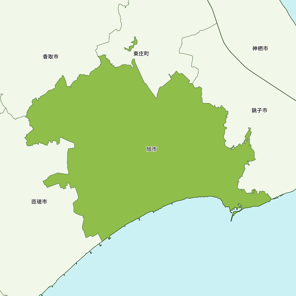 旭市のGoogleMap