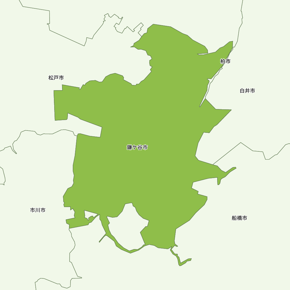鎌ケ谷市のGoogleMap