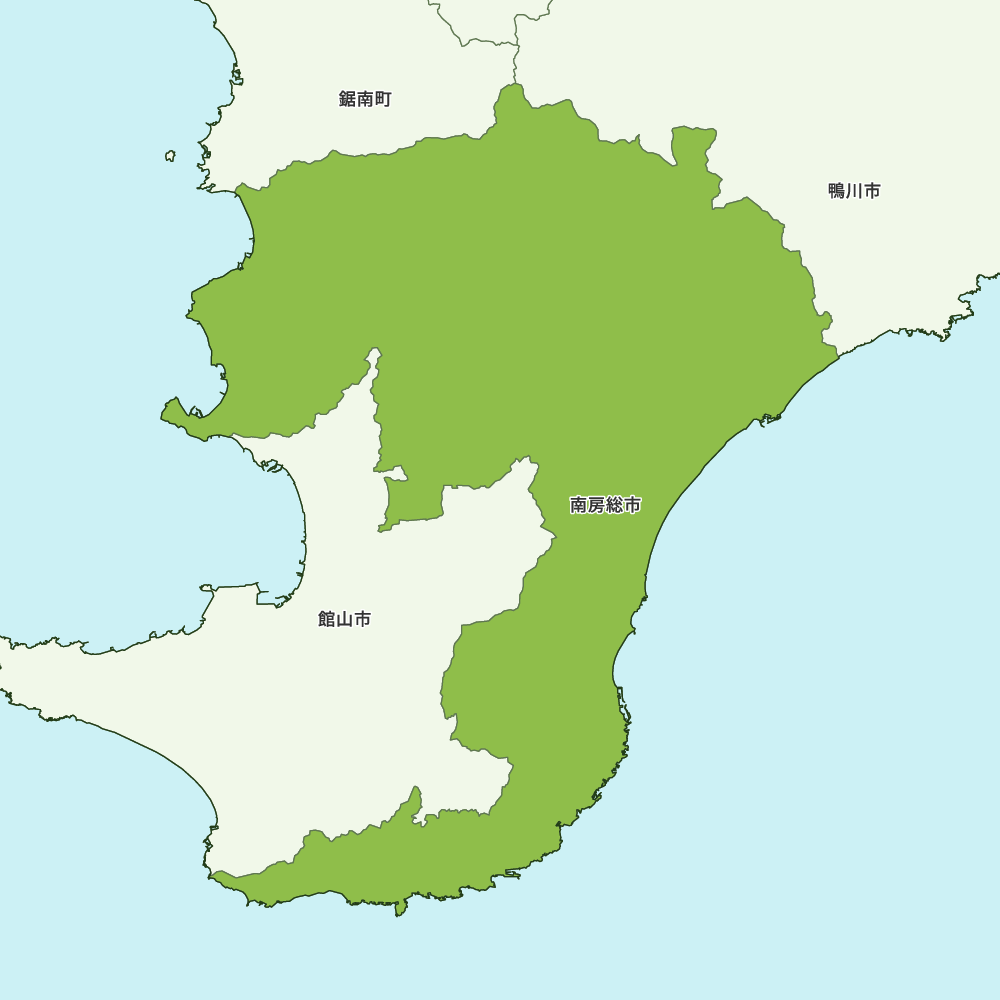 南房総市のGoogleMap