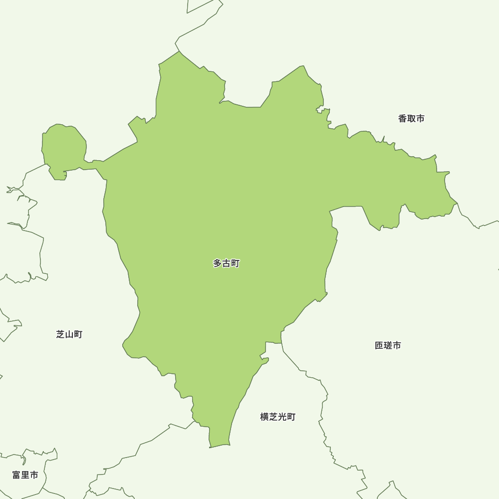多古町のGoogleMap