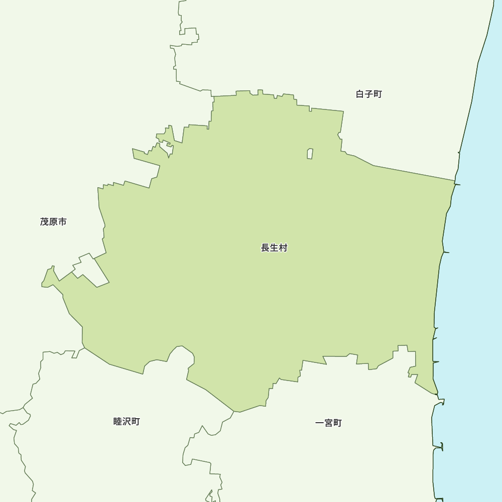 長生村のGoogleMap