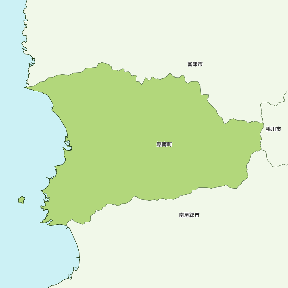 鋸南町のGoogleMap