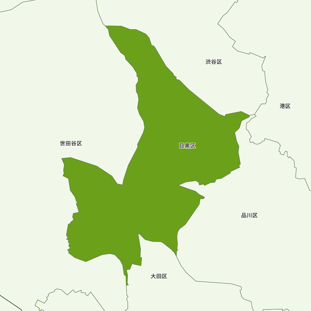 目黒区のGoogleMap