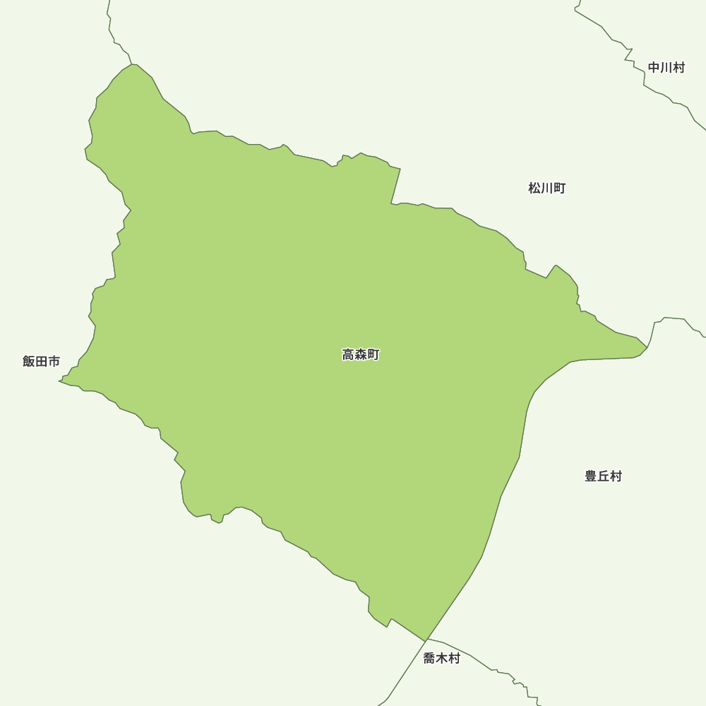 高森町のGoogleMap