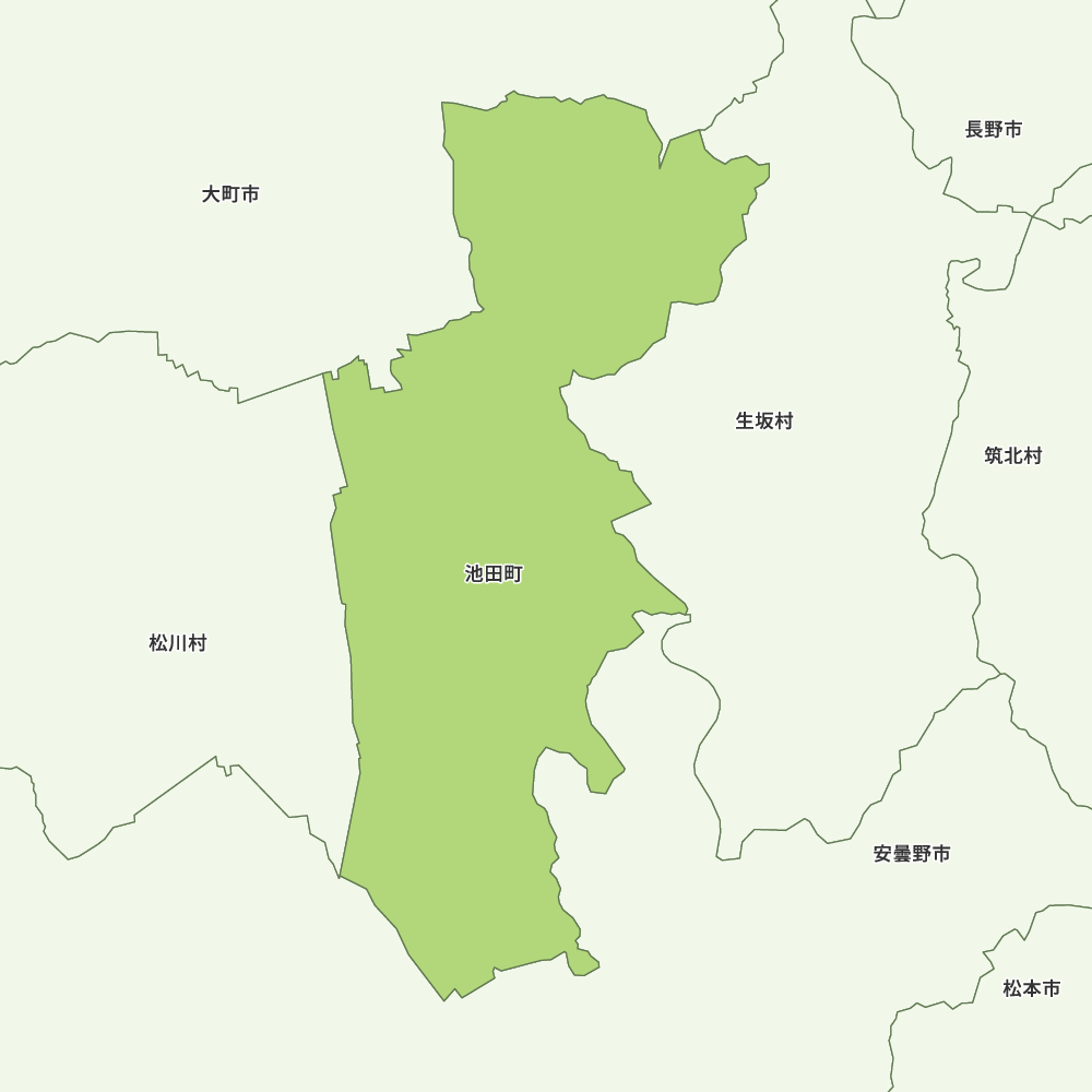 池田町のGoogleMap