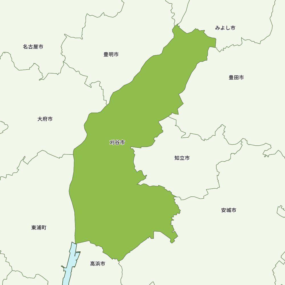 刈谷市のGoogleMap