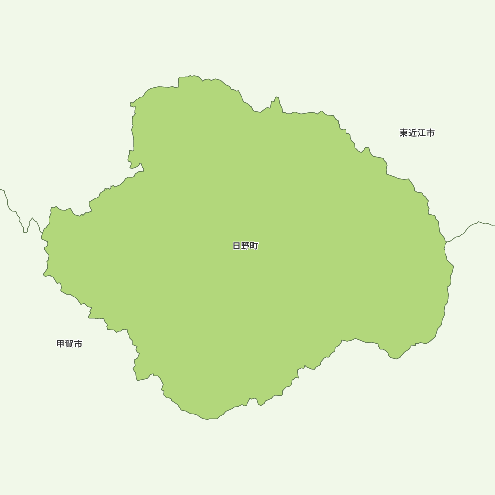 日野町のGoogleMap