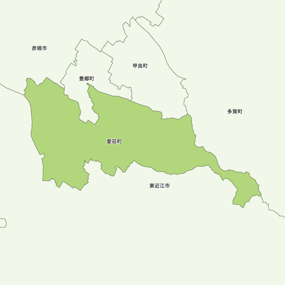 愛荘町のGoogleMap