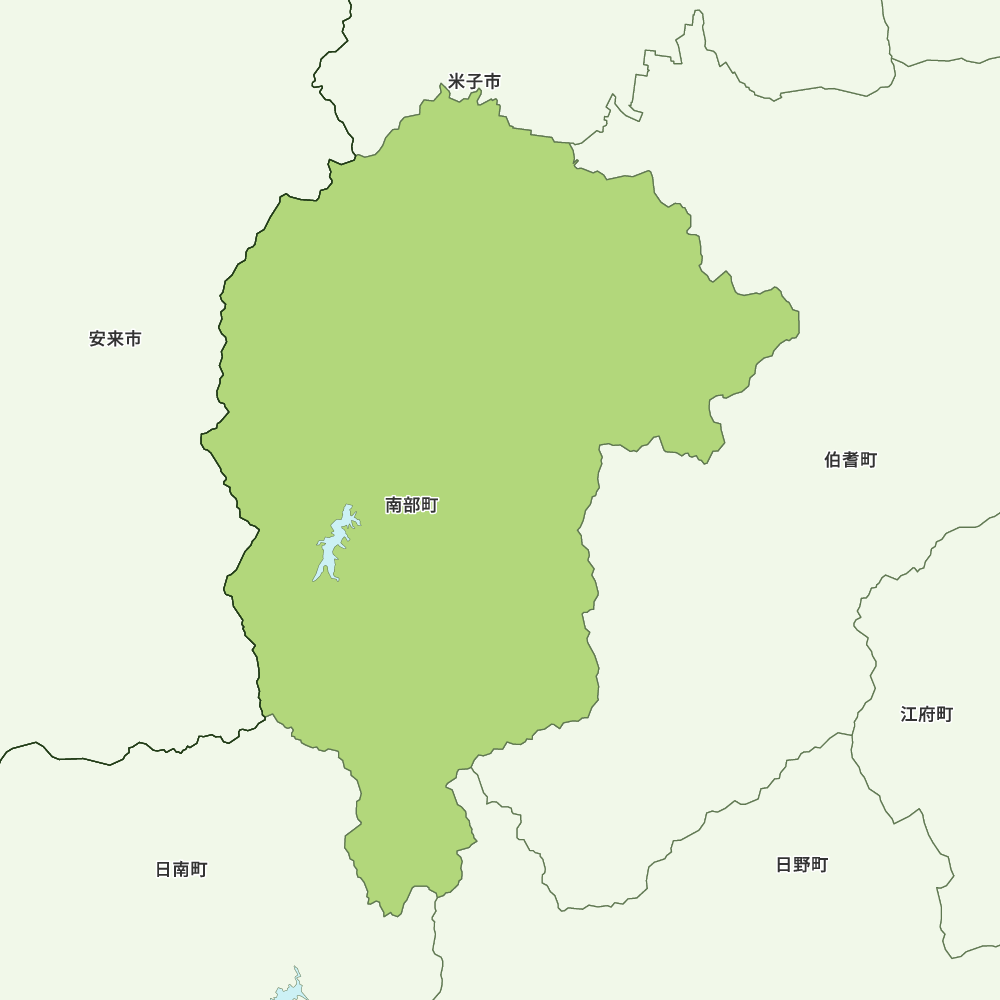 南部町のGoogleMap