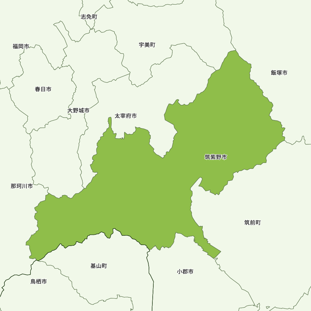 筑紫野市のGoogleMap