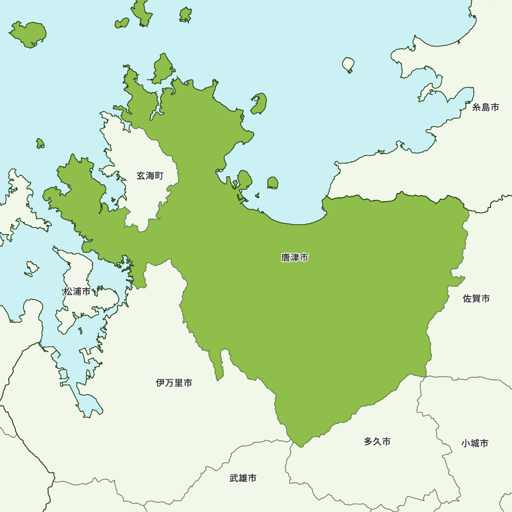 唐津市のGoogleMap
