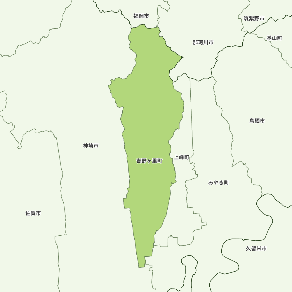 吉野ヶ里町のGoogleMap
