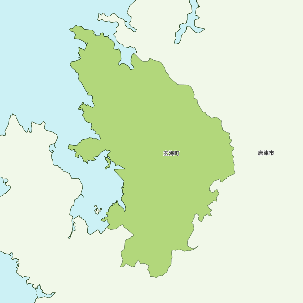 玄海町のGoogleMap