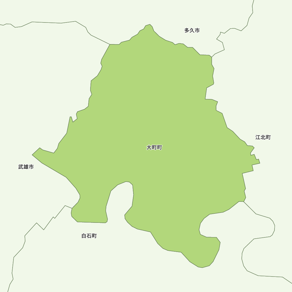 大町町のGoogleMap