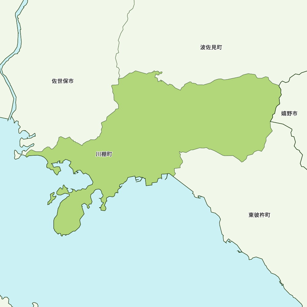 川棚町のGoogleMap