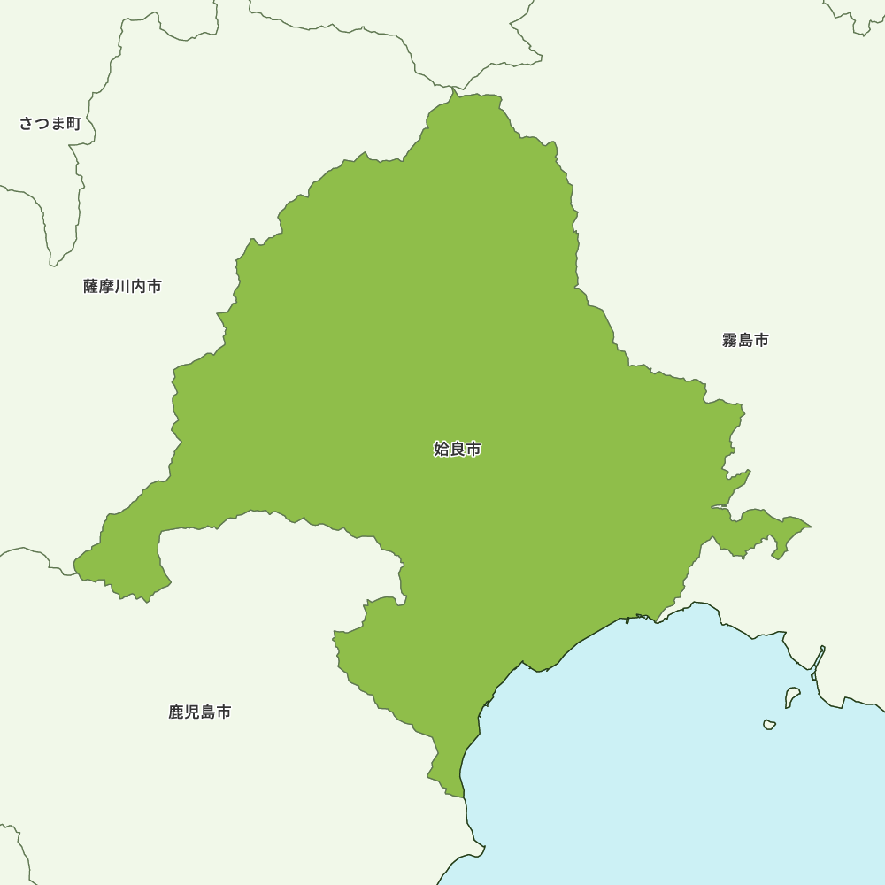 姶良市のGoogleMap